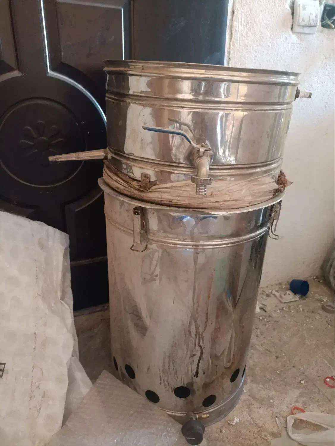 گلاب گیر یا عرق گیر۶۰لیتری|ظروف پختوپز|بومهن, |دیوار