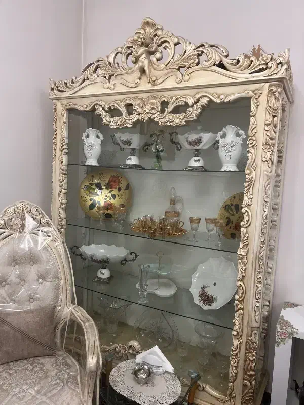 گنجه چوبی سالم|بوفه، ویترین، کنسول|مشهد, یاس|دیوار