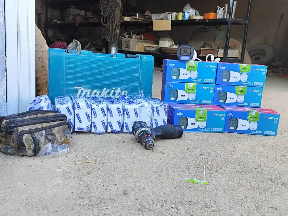 دوربین مداربسته|دوربین مداربسته|شوش, |دیوار