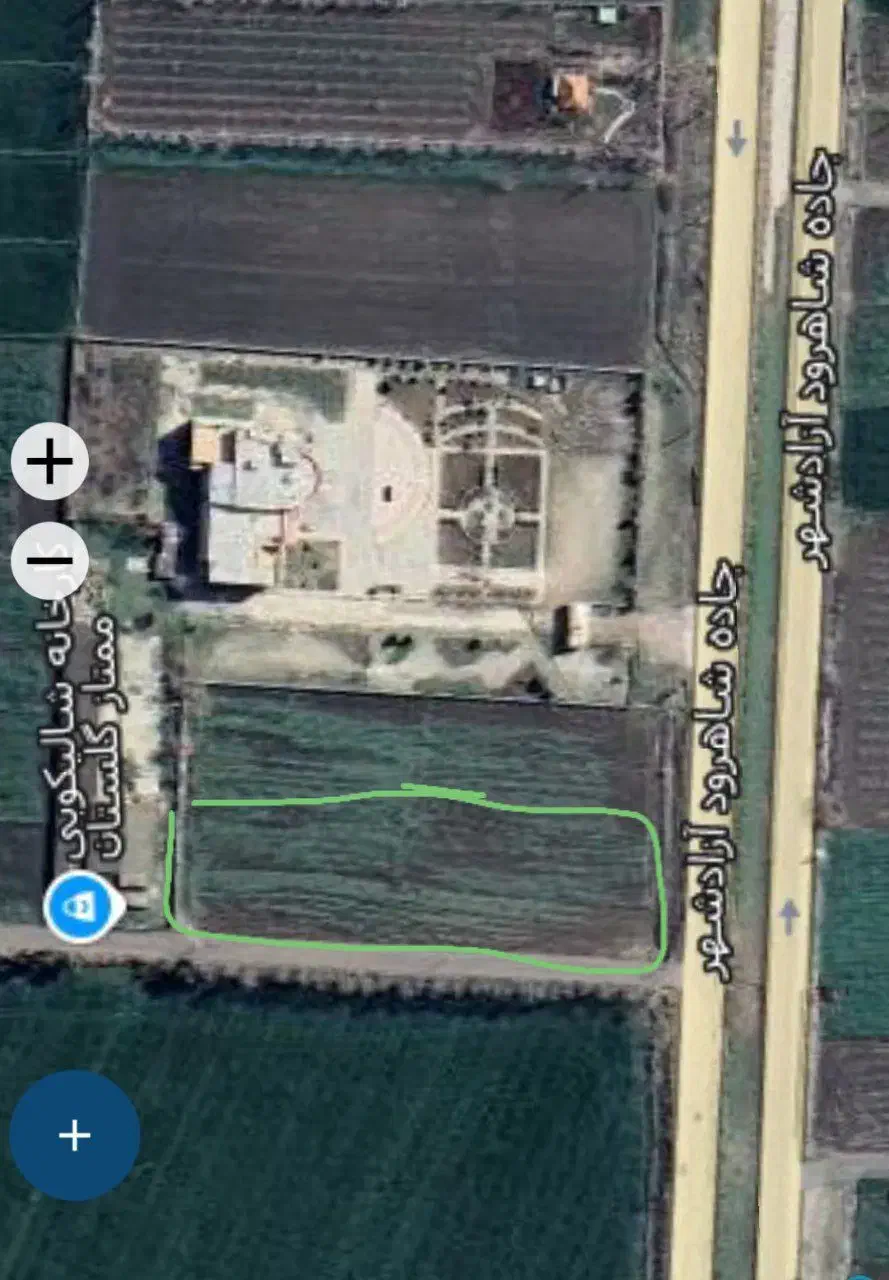 زمین مناسب امور خدماتی و توریستی قابل تهاتر|فروش زمین و ملک کلنگی|آزادشهر, |دیوار