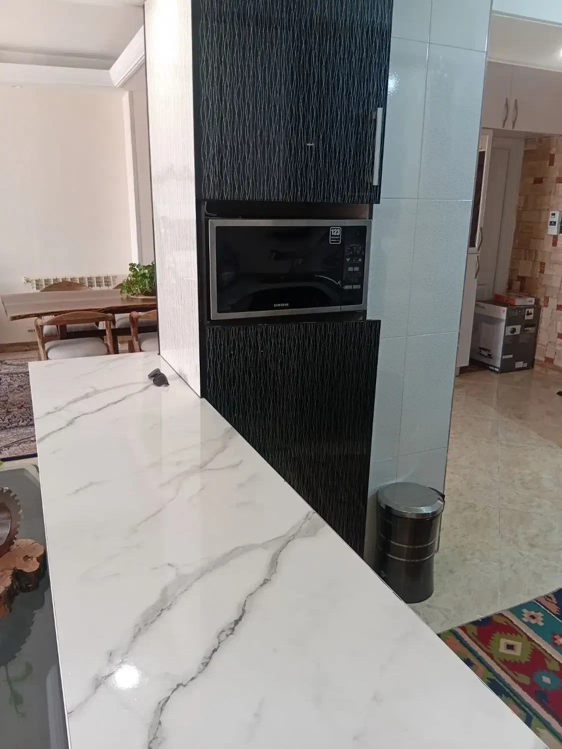 کابینت هایگلس درحد|آب‌چکان و نظم‌دهنده ظروف|کرج, شاهین‌ویلا|دیوار