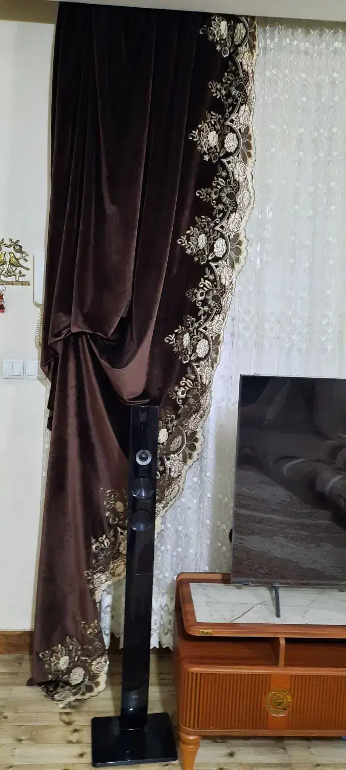 سلام پرده پذیرایی باآستر ووالان سالم ۲۴۰۰|پرده، رانر، رومیزی|شهریار, دهشاد بالا|دیوار