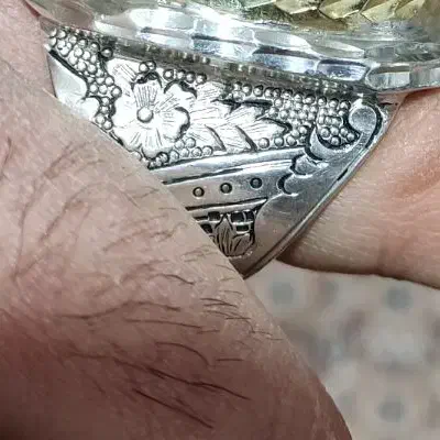 انگشتر فیروزه رکاب قلم زنی (معاوضه هم داریم )|جواهرات|ارومیه, |دیوار