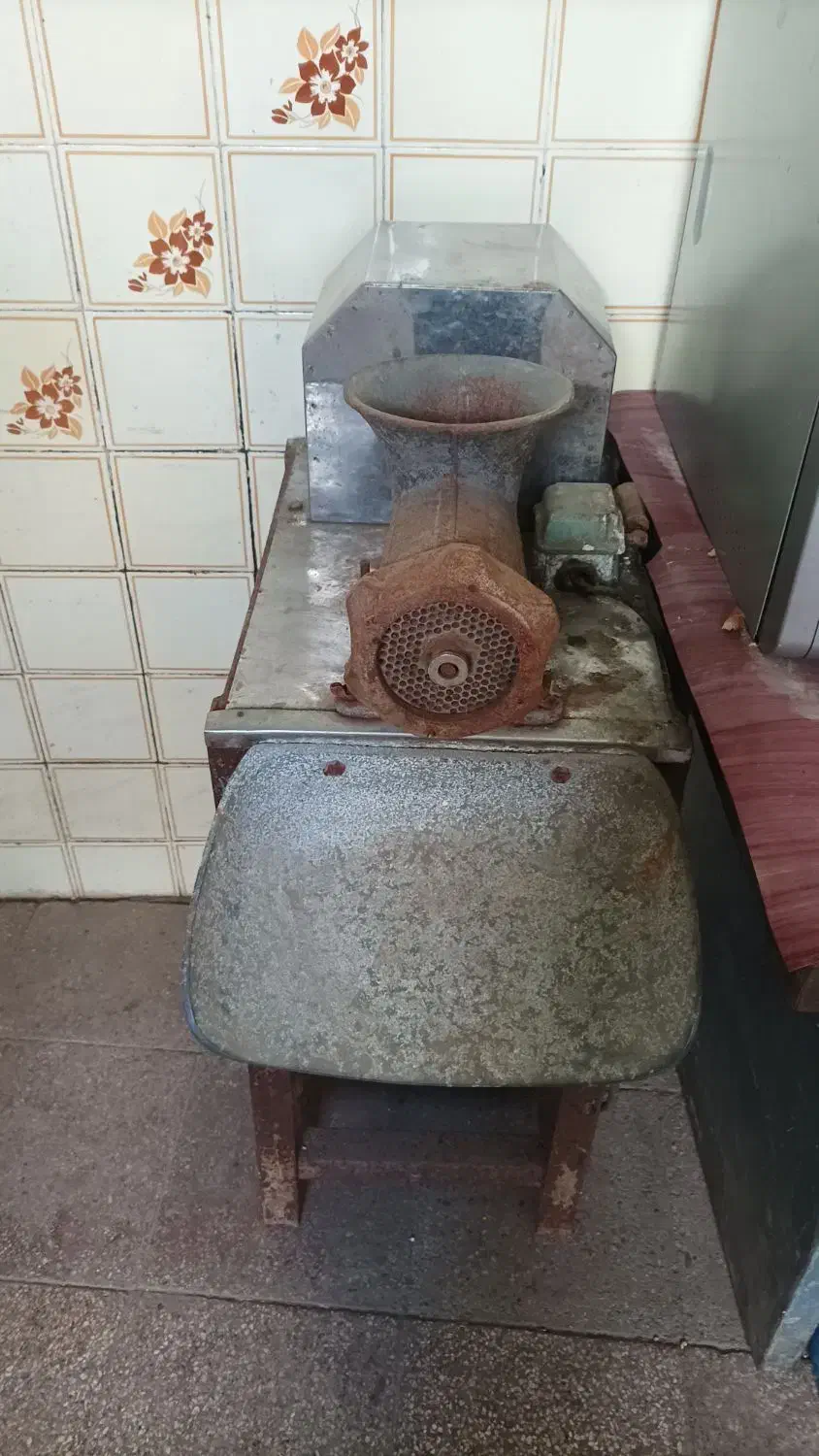 چرخ گوشت صنعتی|خردکن، آسیاب، غذاساز|گرمی, |دیوار