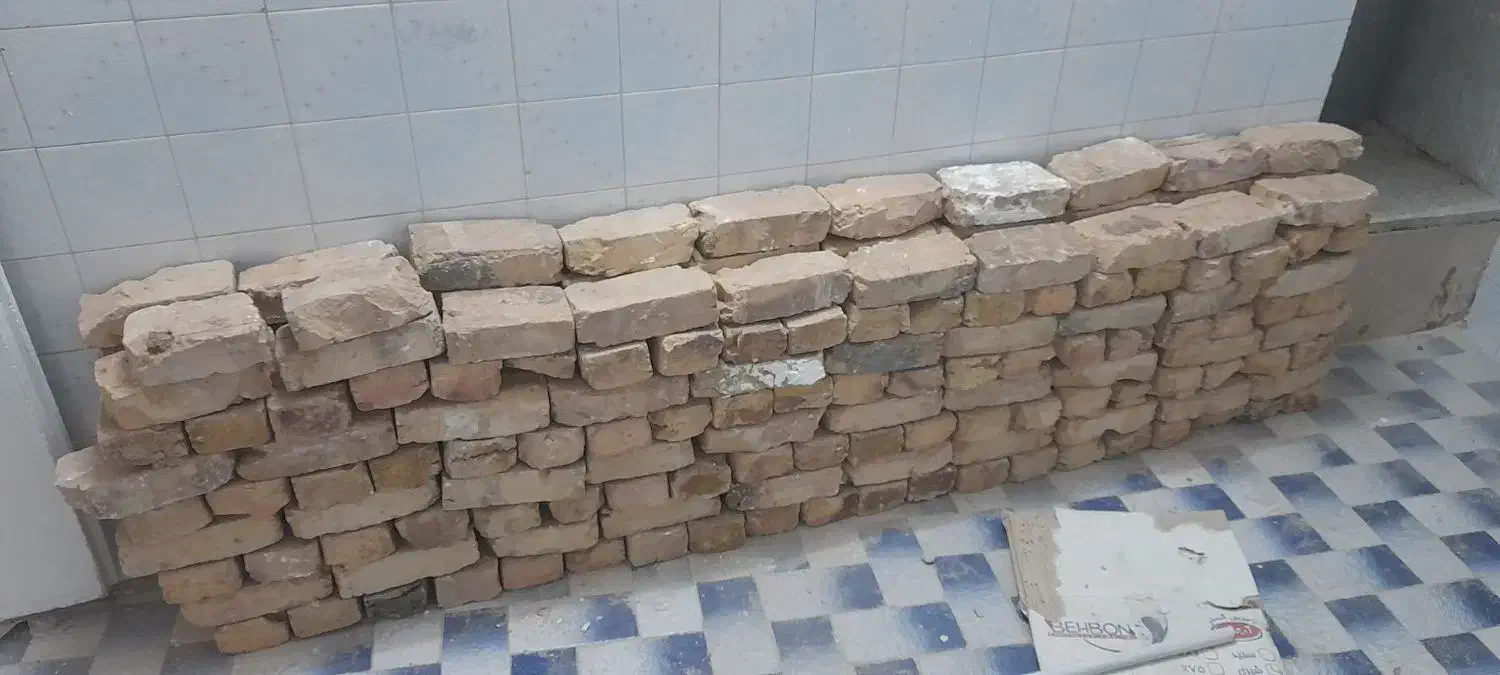 آجر و موزاییک کارکرده|مصالح و تجهیزات ساختمان|سبزوار, جوادیه غربی|دیوار