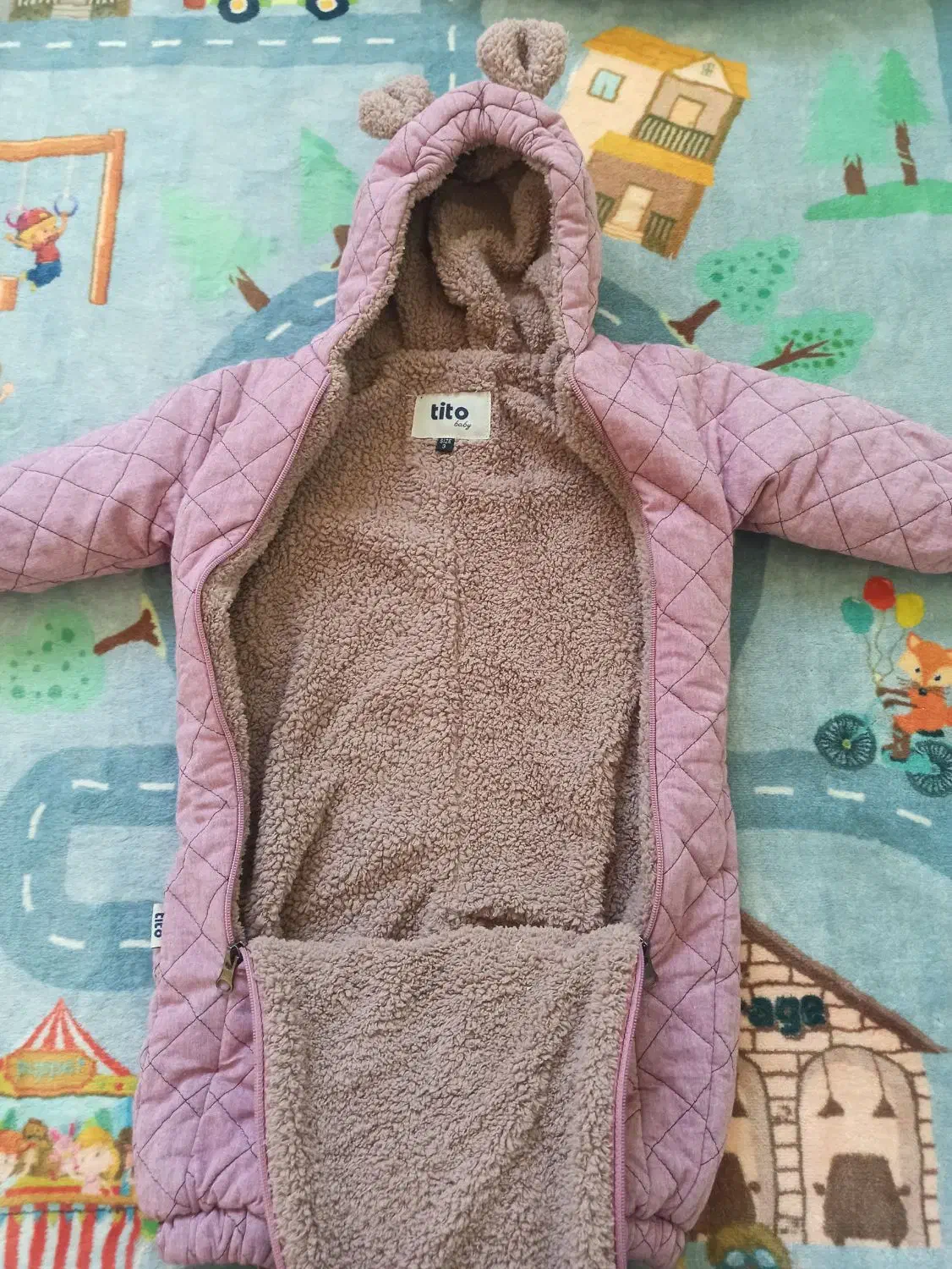 کاپشن نوزادی سایز ۳ در حد نو|کفش و لباس بچه|سهند, |دیوار