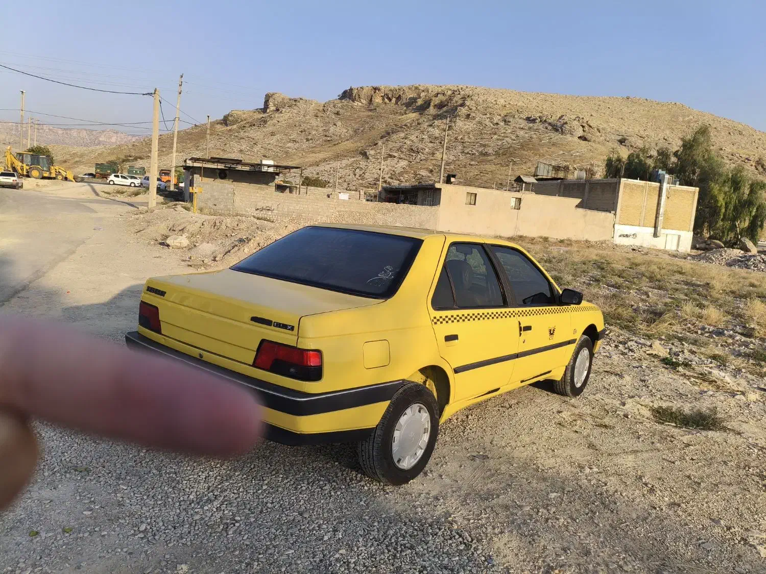 ماشین تاکسی 405  مدل 95دوگانه سوز شرکتی|خودرو سواری و وانت|نورآباد ممسنی, |دیوار