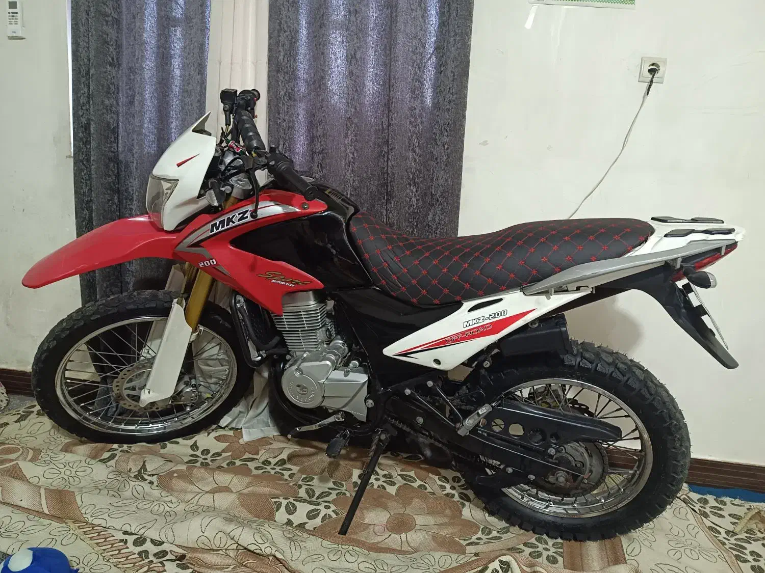 تریل 200تمام فابریک خوابیده|موتورسیکلت|اهواز, کوی مهدیس|دیوار