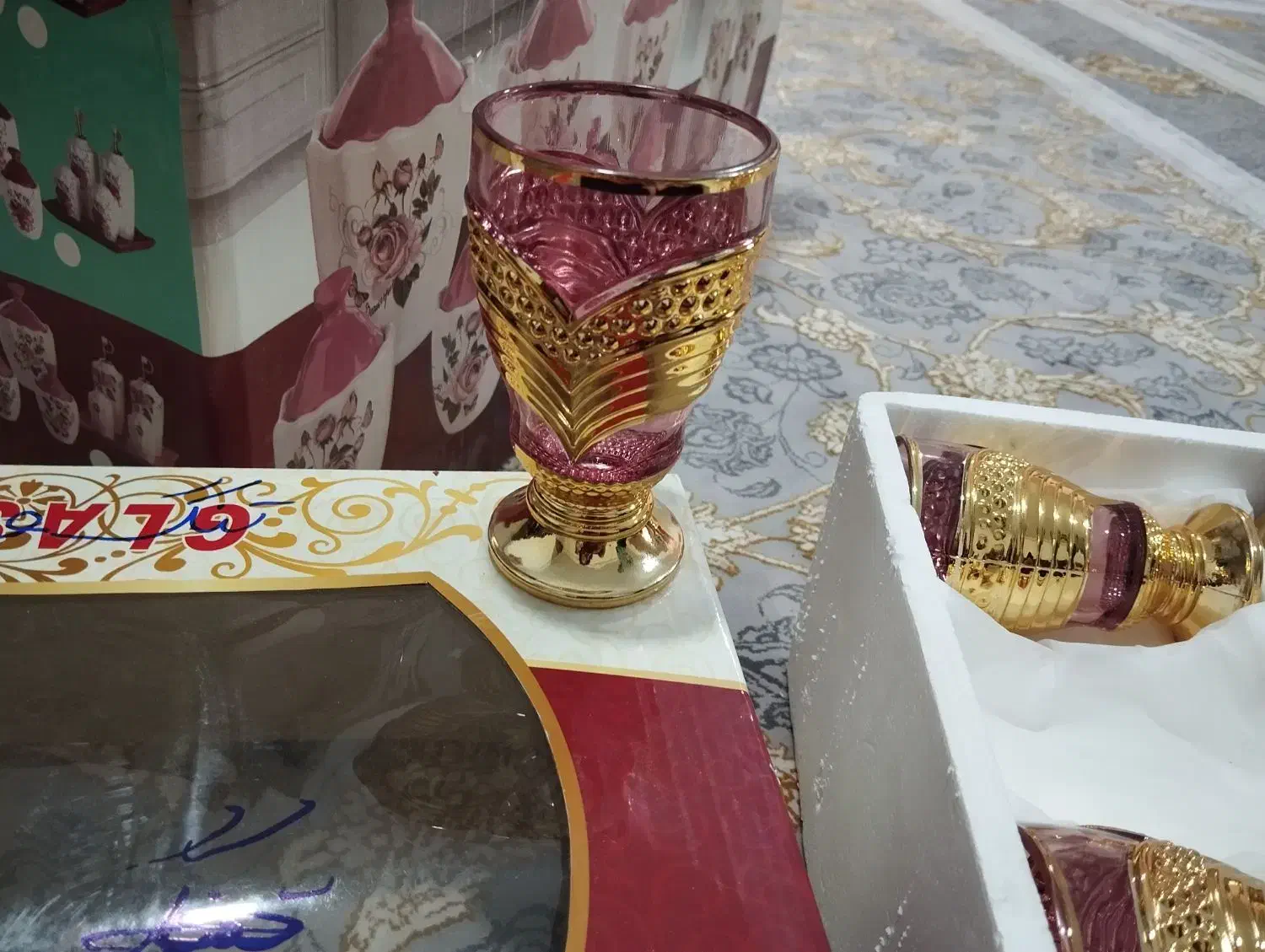 پارچ و لیوان|ظروف سرو و پذیرایی|نورآباد, |دیوار