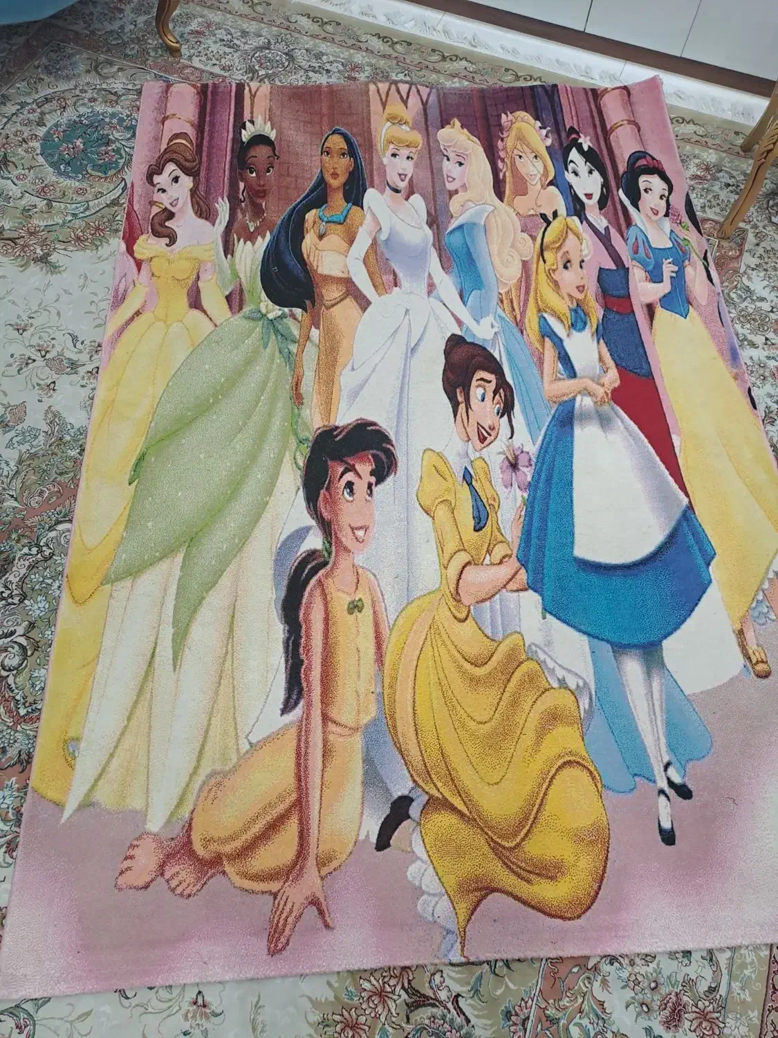 فرش ماشینی اتاق کودک در حد نو|فرش|فردیس, فردیس|دیوار