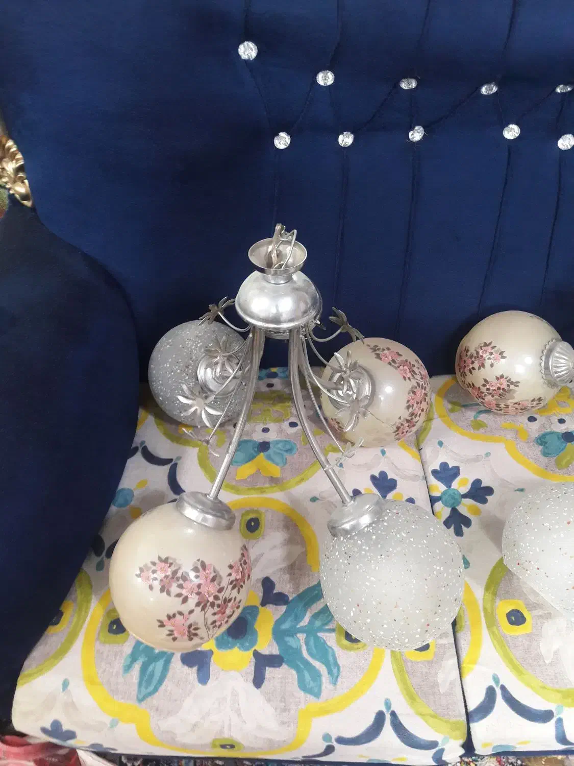 لوستر چهار شاخه|لوستر و چراغ آویز|کاشان, فاز ۱ ناجی آباد|دیوار