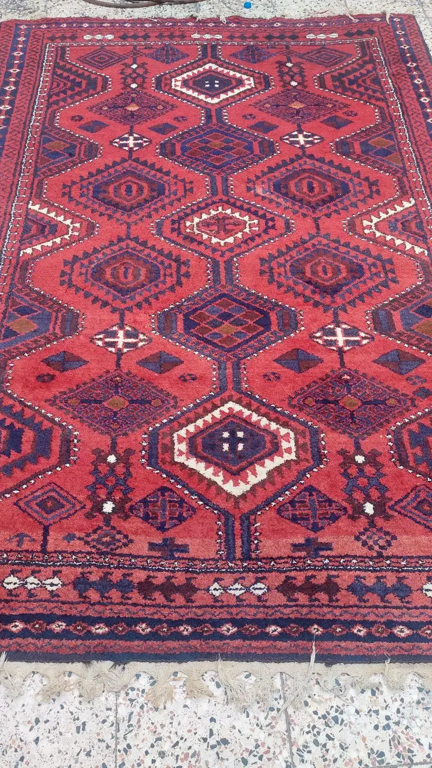 قالی لری|فرش|اهواز, کوی باهنر|دیوار