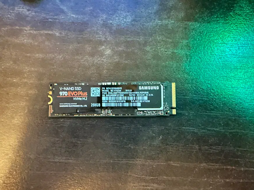 ssd samsung 970 evoplus 250GB|قطعات و لوازم جانبی رایانه|تهران, دریا|دیوار