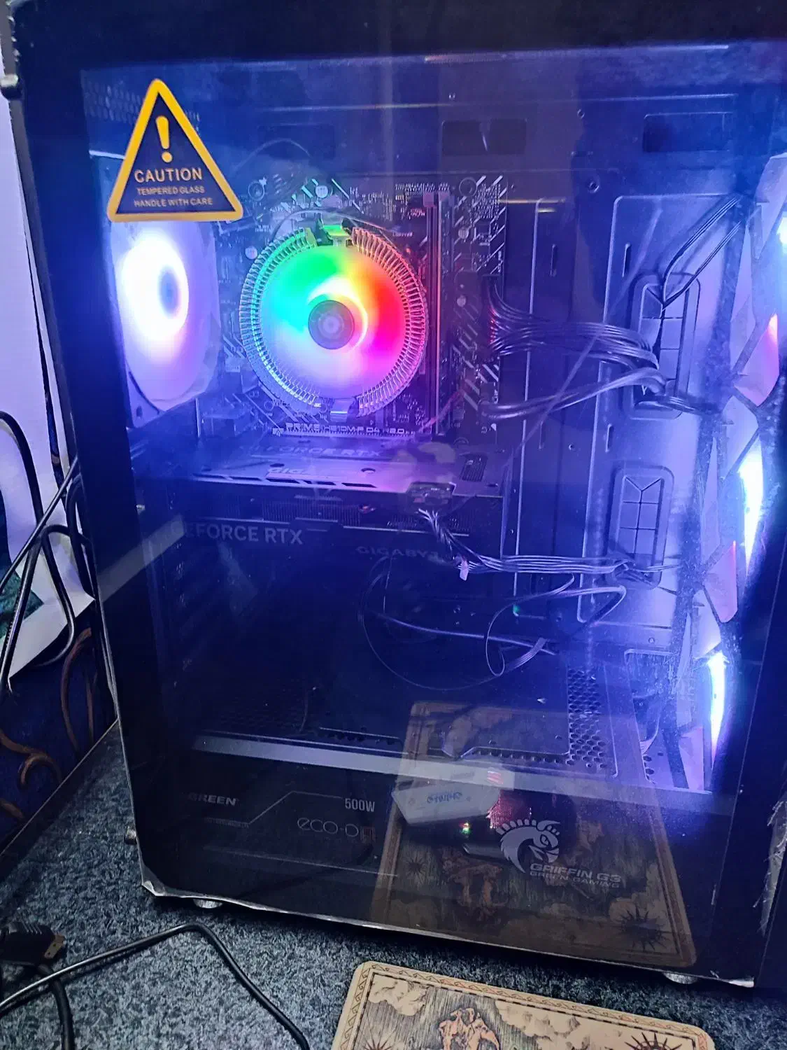 کیس گیمینگ rtx4060TI|رایانه رومیزی|قزوین, |دیوار