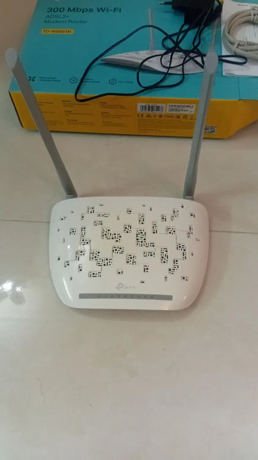 مودم قویtplinkدوآنتن|مودم و تجهیزات شبکه|اراک, |دیوار