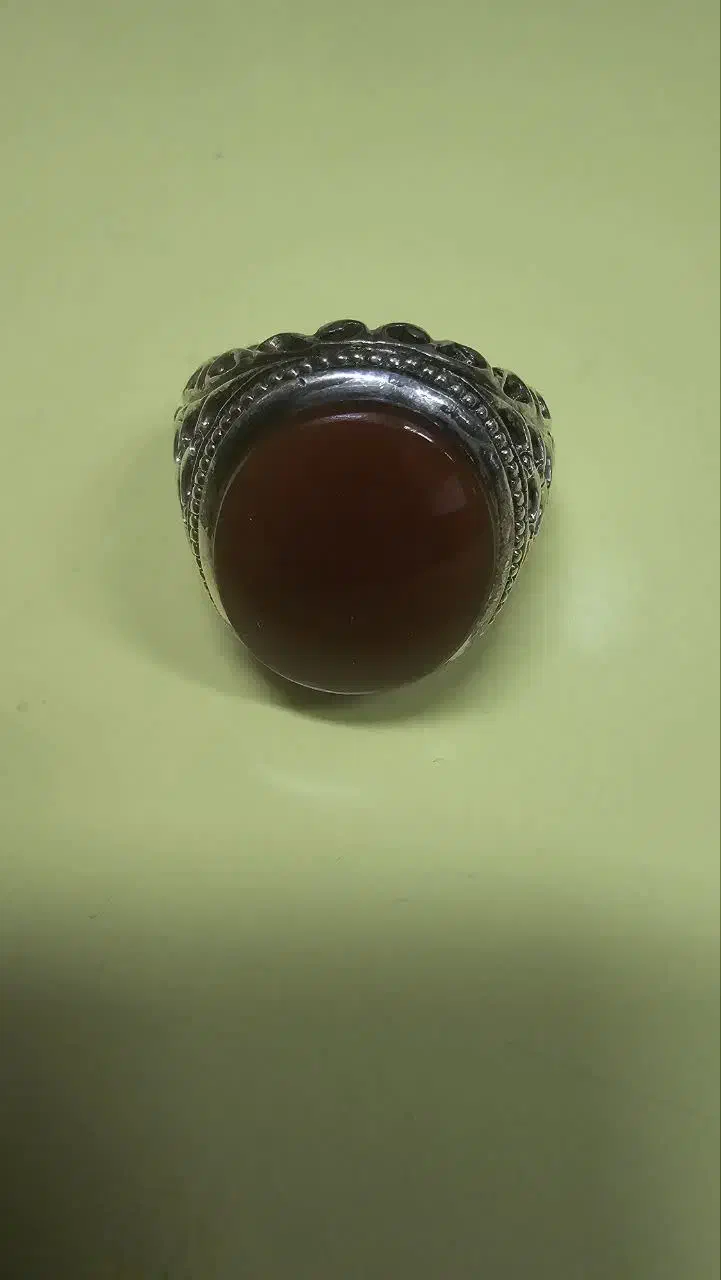 انگشتر عقیق یمنی و در نجف|جواهرات|قم, بلوار امین و ساحلی|دیوار