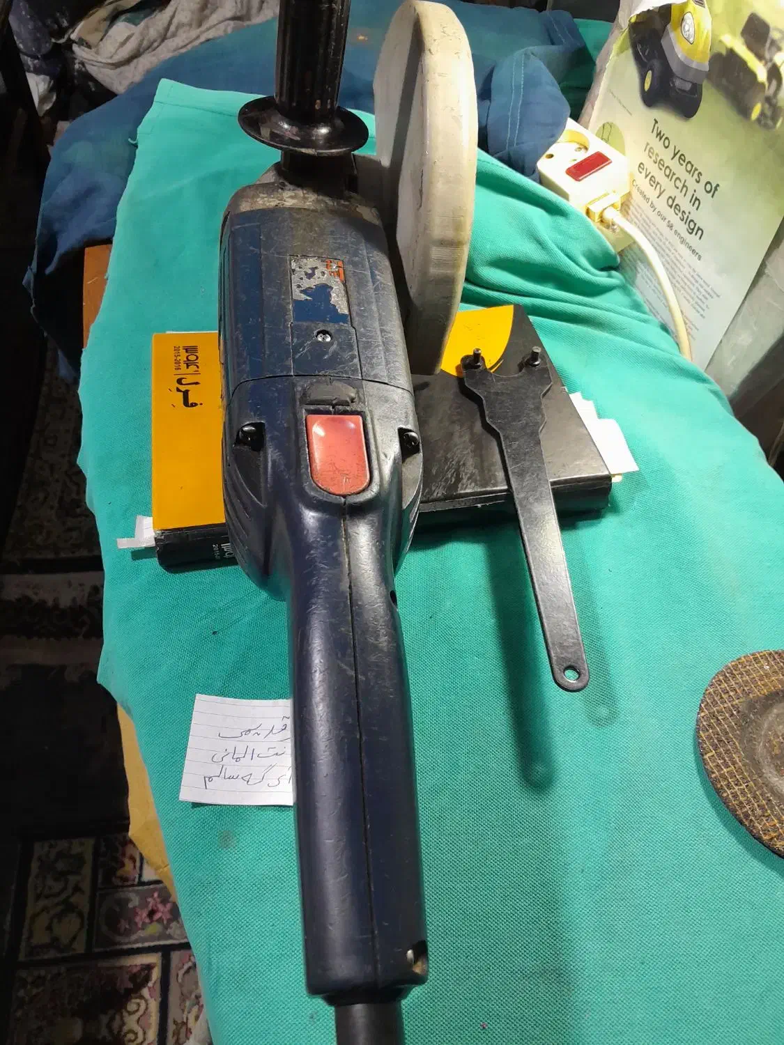 سنگ فرز قدیمی AEG آلمان سنگبری ۲۳ سانت|ابزارآلات|تهران, امین حضور|دیوار