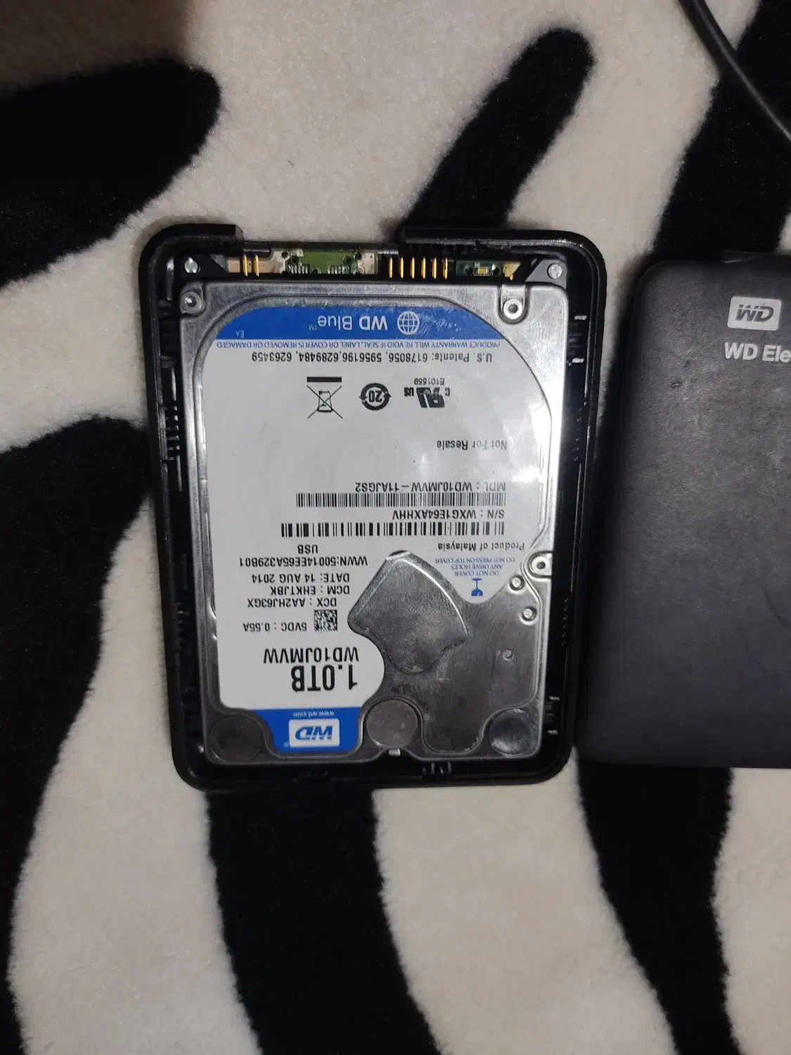 هارد اکسترنال 1ترابایت|قطعات و لوازم جانبی رایانه|پره‌سر, |دیوار