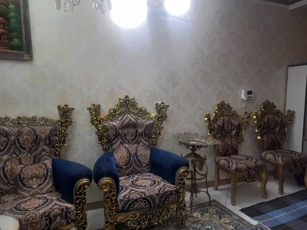 مبل سلطنتی سالم در حد نو|مبلمان خانگی و میز عسلی|تهران, شهرک طالقانی|دیوار