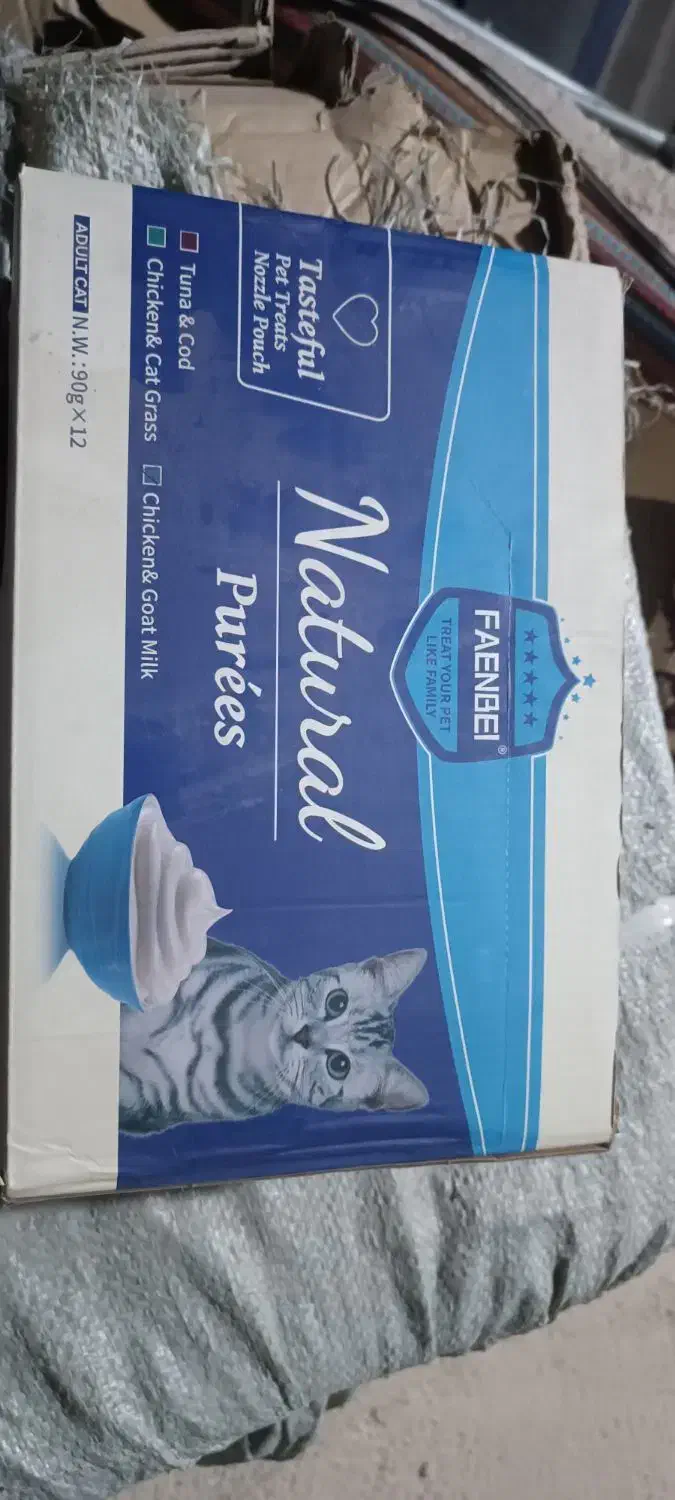 غذای گربه . پودینگ گربه مرغ و شیر بز|لوازم جانبی حیوانات|شیراز, دروازه قران|دیوار