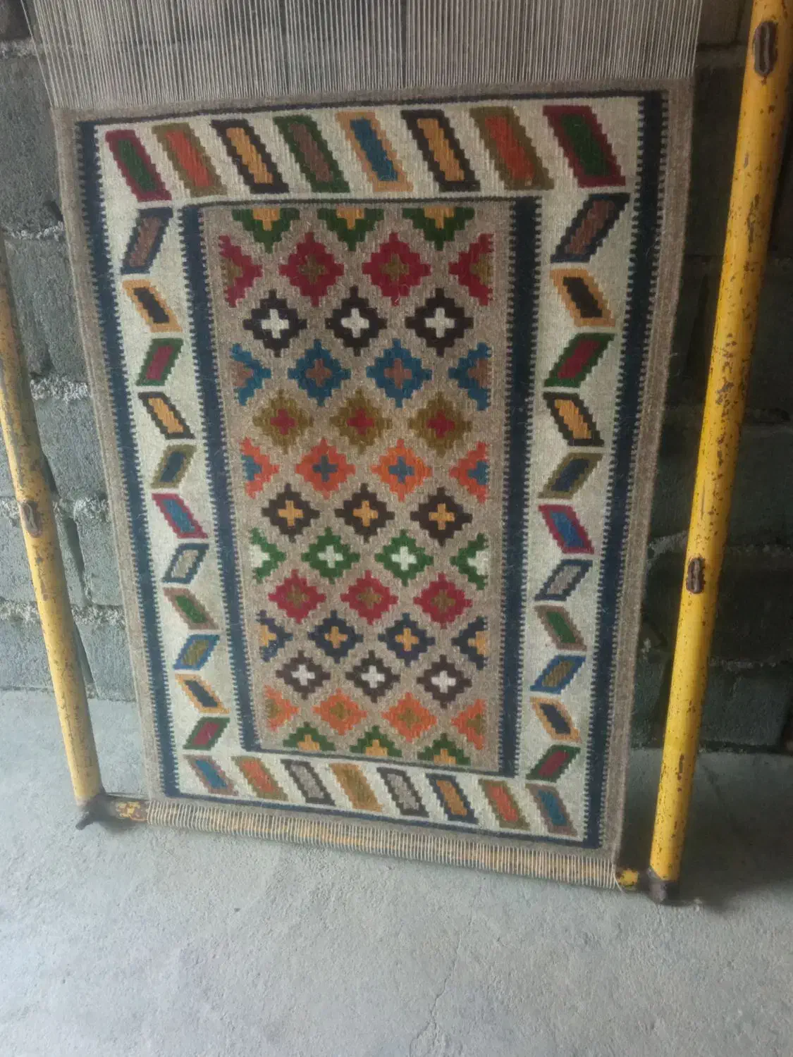 گلیم ریز باف ۷۰*۹۰|گلیم، جاجیم، گبه|پاتاوه, |دیوار