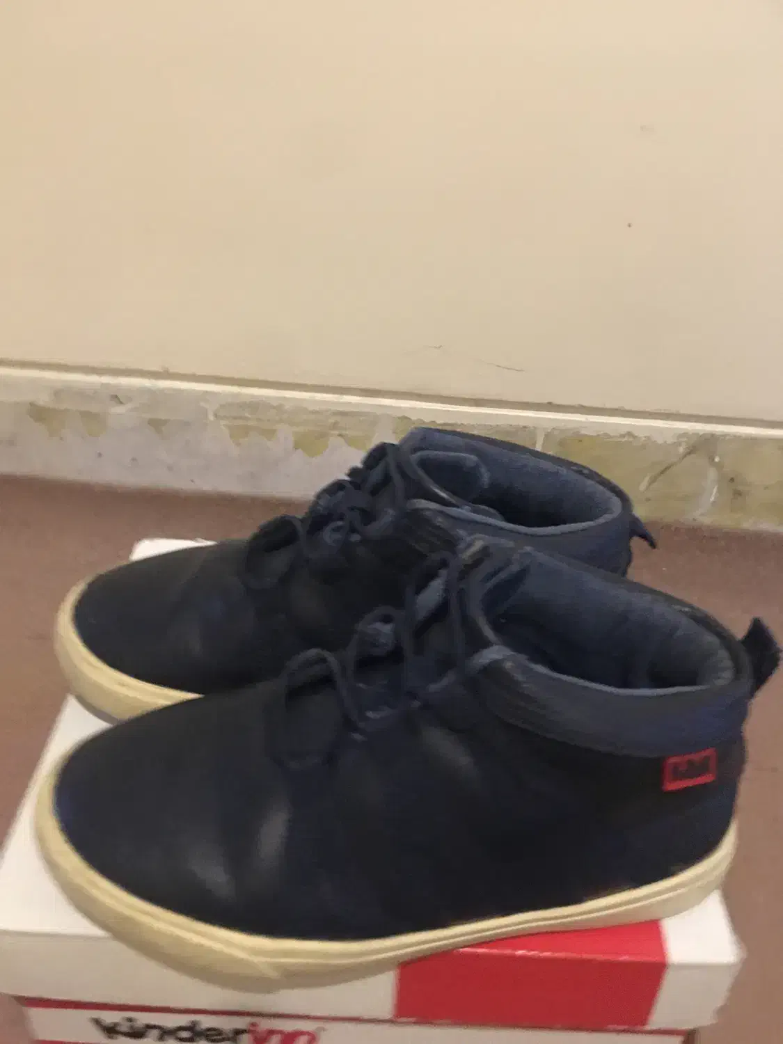 کفش نیم بوت شیک جنس چرم صنعتی (واراداتی)|کیف، کفش، کمربند|ماکو, |دیوار