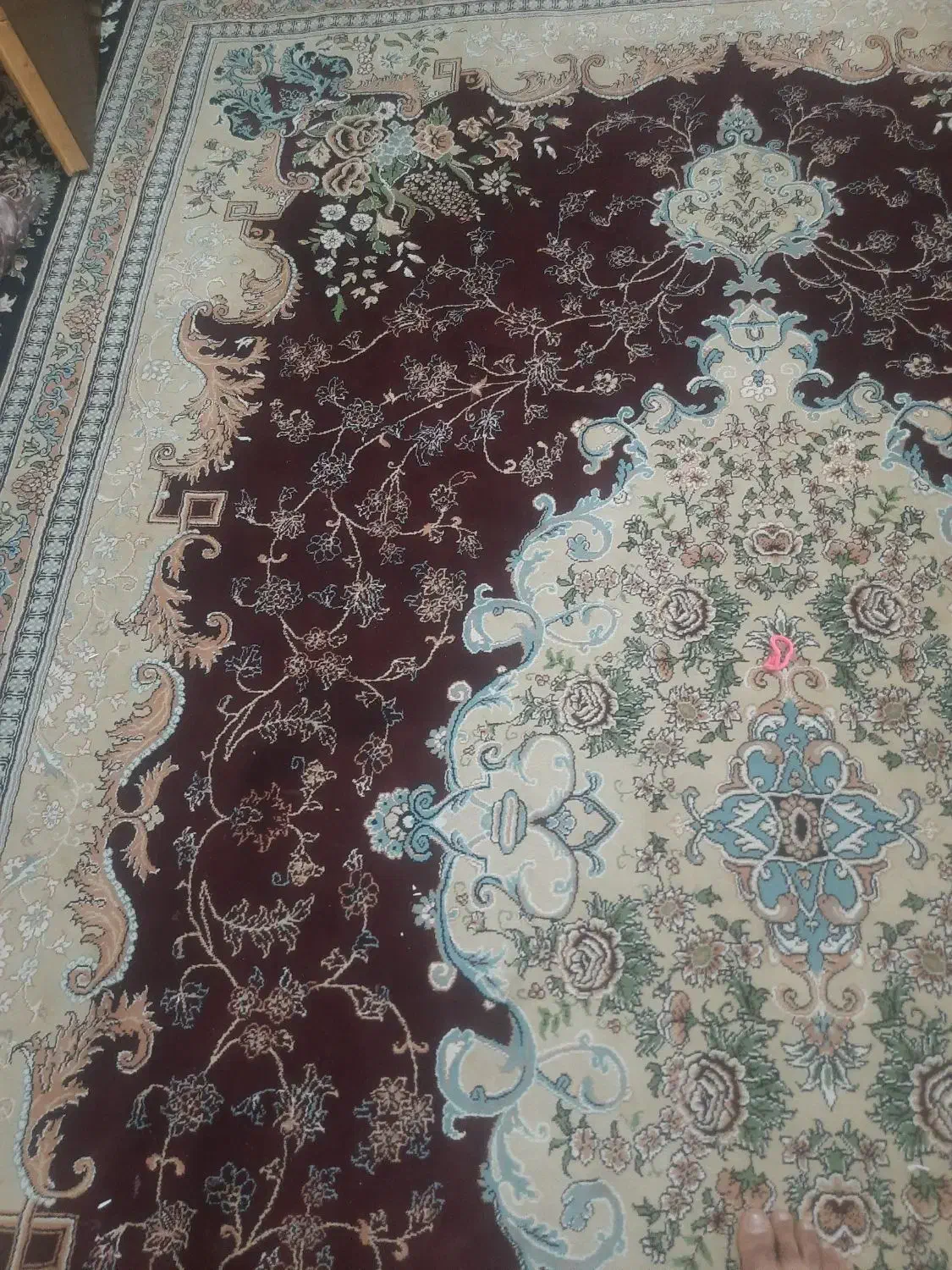 دوعددفرش ۱۲ و۶ متره فروشی|فرش|قم, شاه ابراهیم|دیوار