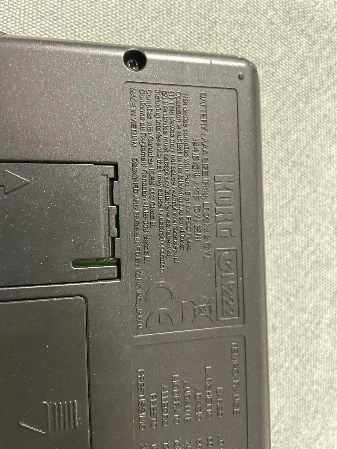 تیونر و مترونوم KORG TM-50|گیتار، بیس، امپلیفایر|مشهد, شریف|دیوار