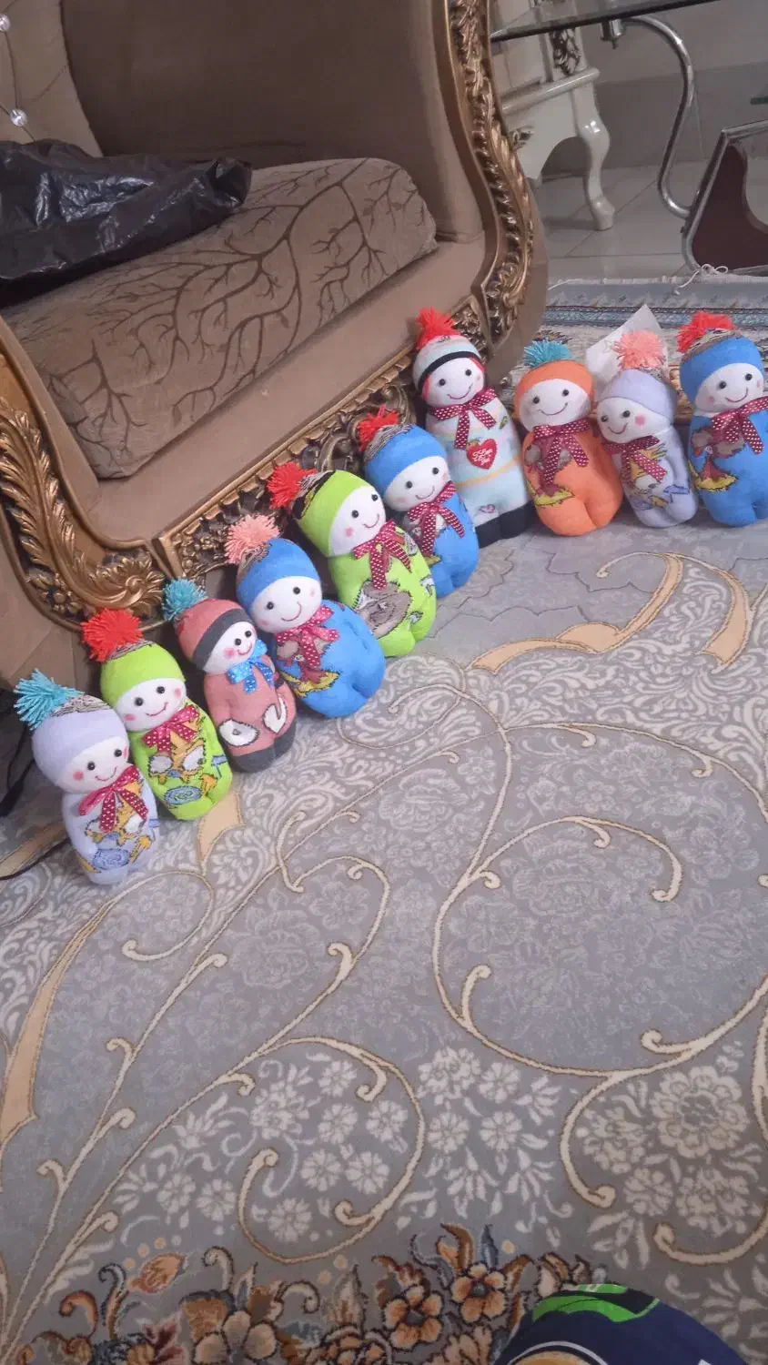 عروسک شیک و زیبا|اسباب‌بازی بچه|نیشابور, شهرک بسیج|دیوار