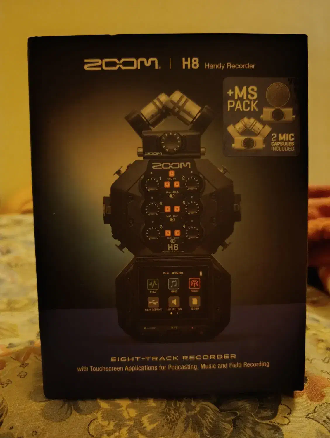 میکروفن زوم H8 pack ms|آلات موسیقی|لاهیجان, کوی خزر|دیوار