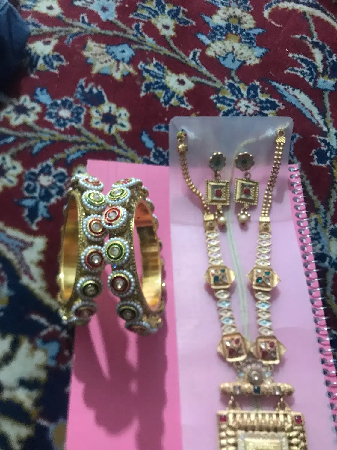 گردنبند والنگوی بدل|بدلیجات|زاهدان, |دیوار