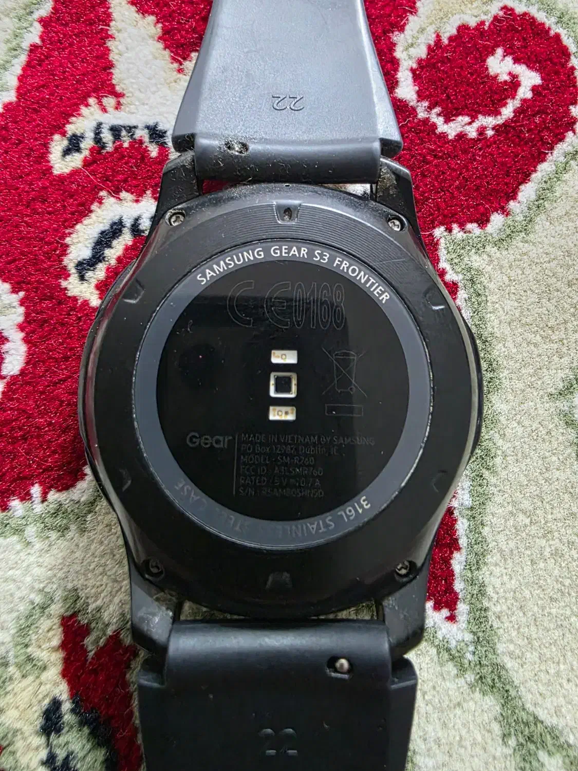 ساعت هوشمند سامسونگ مدل gear s3|لوازم جانبی موبایل و تبلت|گنبد کاووس, |دیوار