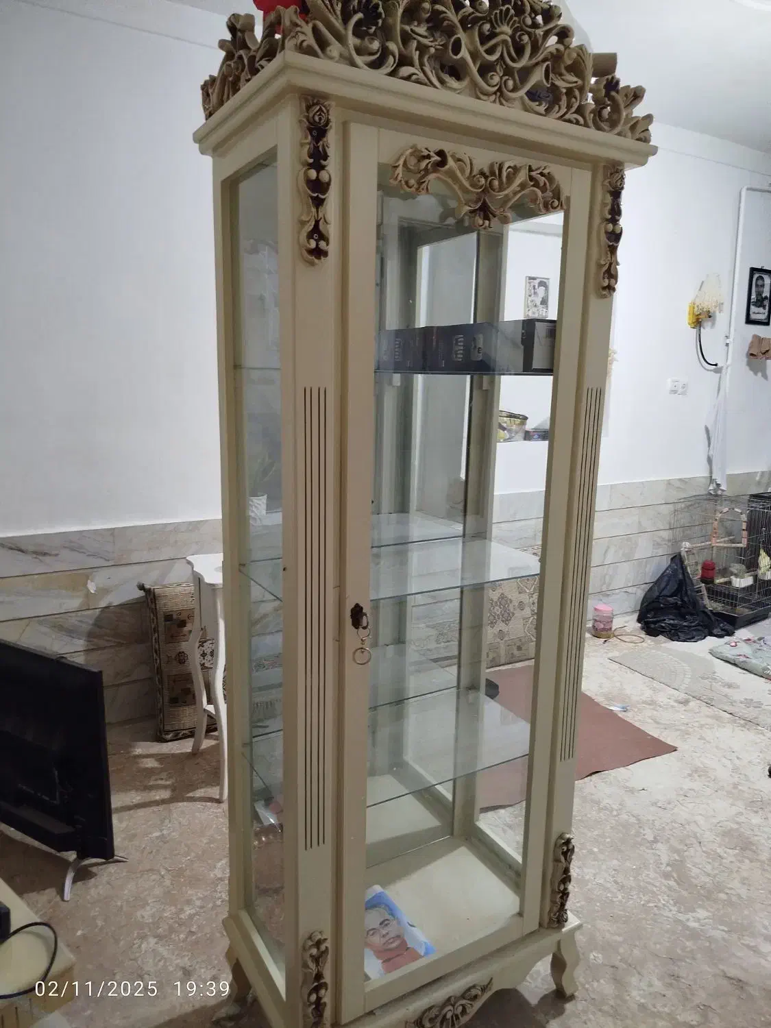 زیرتلویزیون وبوفه استخوانی جدید|میز تلویزیون|تاکستان, |دیوار