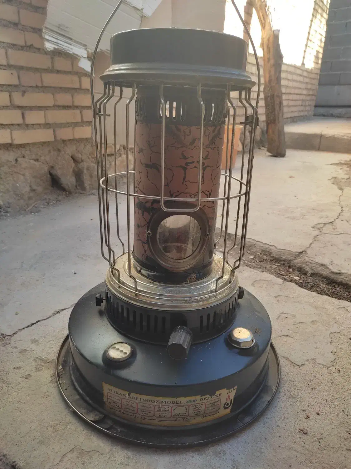 چراغ نفتی علاالدین آتیران آبی سوز ۶ لیتری|بخاری، هیتر، شومینه|سی‌سخت, |دیوار