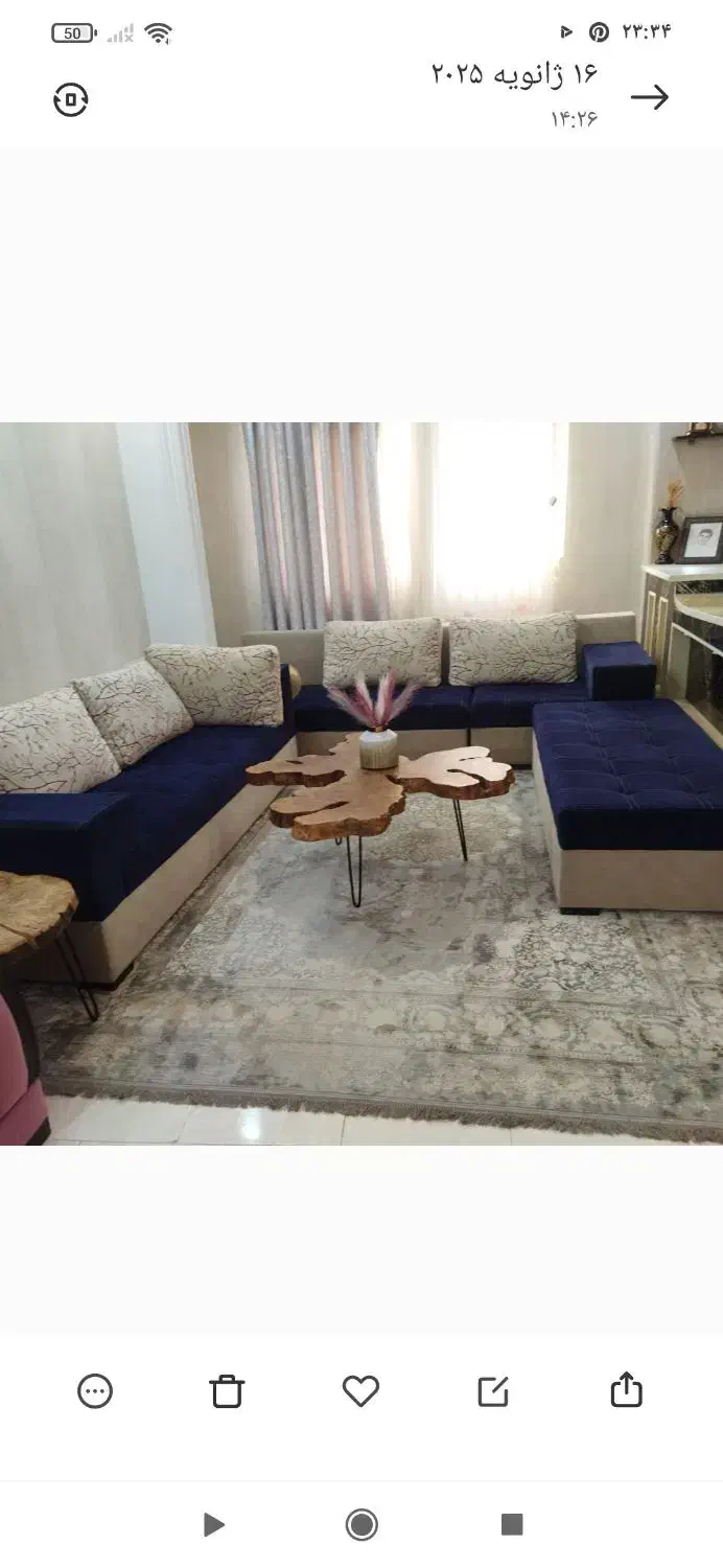 مبل|مبلمان خانگی و میز عسلی|قائم‌شهر, |دیوار