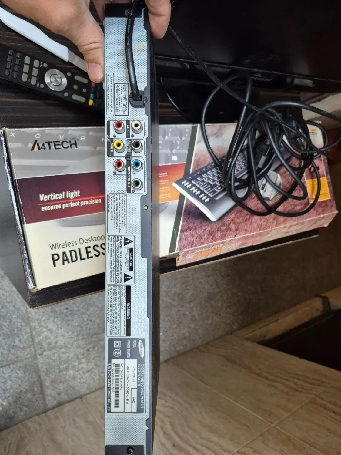 DVD سامسونگ مدل 9191|پخشکننده DVD و ویدیو|ری, دیلمان|دیوار