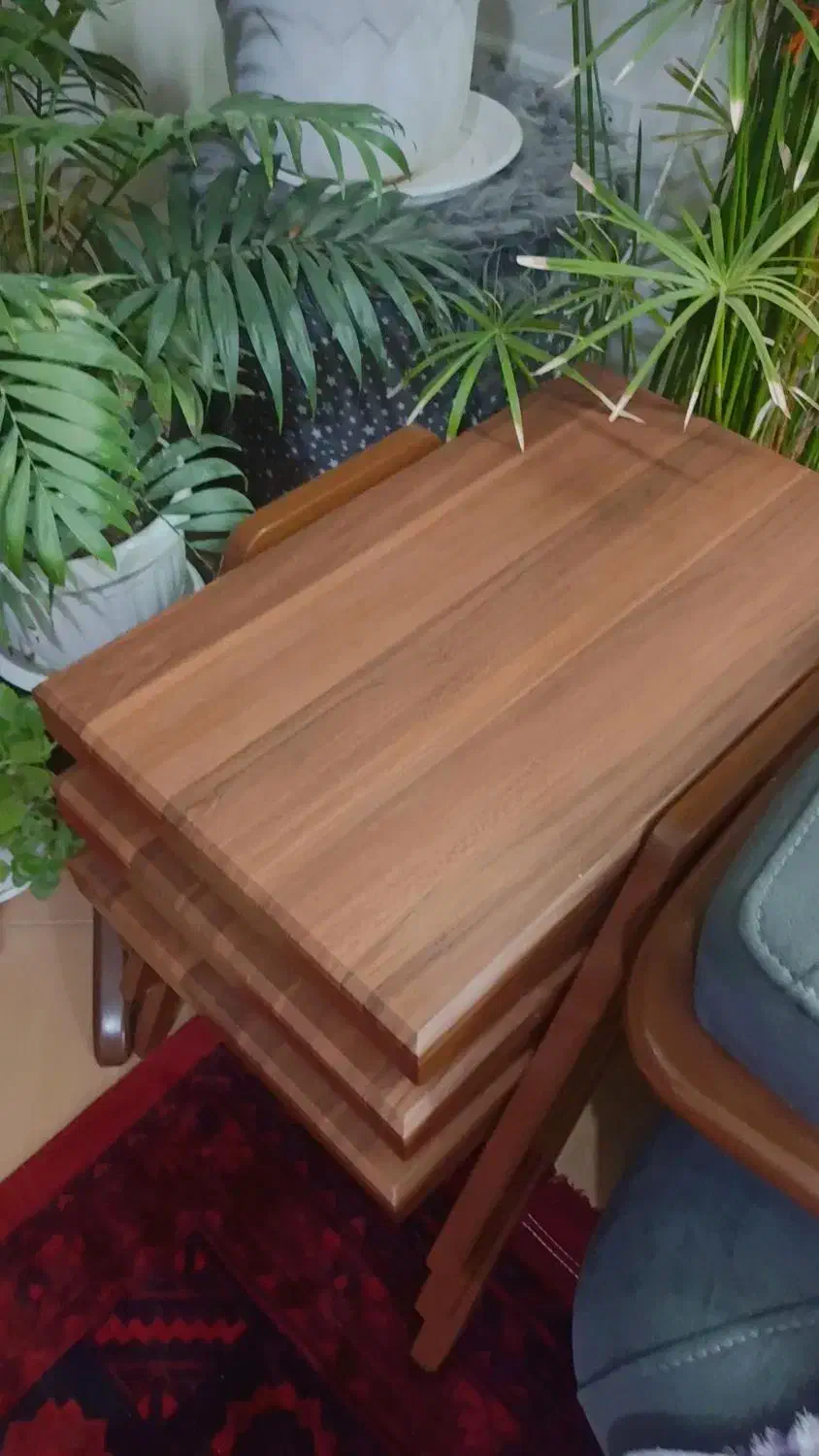 میزجلو مبلی همراه س عدد عسلی|مبلمان خانگی و میز عسلی|شاهینشهر, خانه کارگر|دیوار