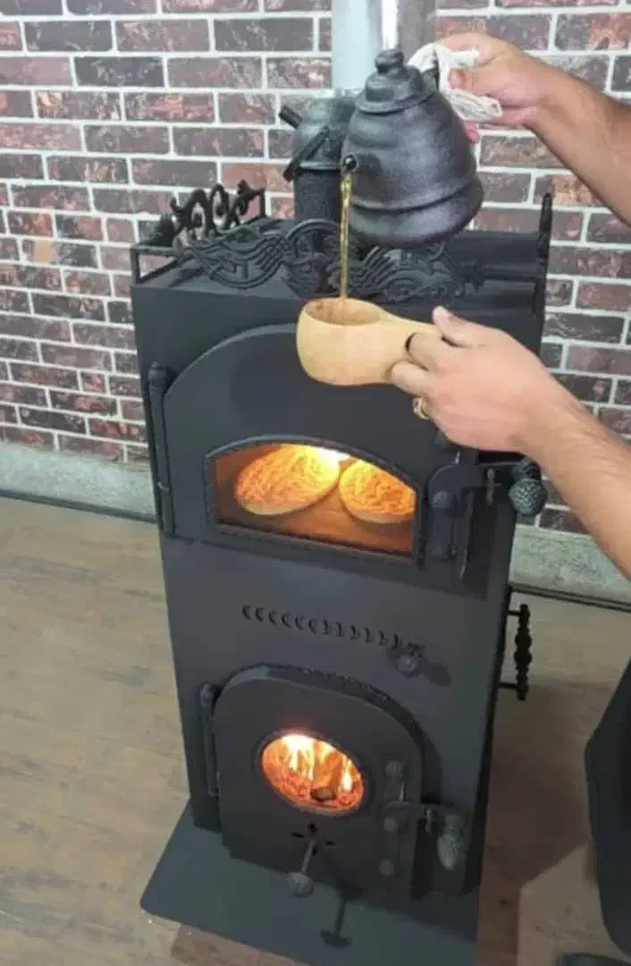 بخاری هیزمی فردار ورق ۳ میل دو طبقه|بخاری، هیتر، شومینه|کرج, دهقان ویلا|دیوار