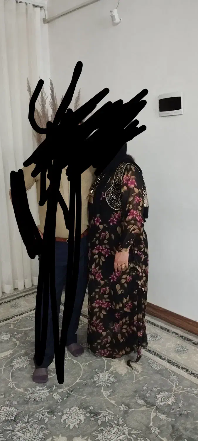 لباس محلی کوردی حریر و پولکی سایز ۴۲و۴۶ـ۴۸|لباس|فردیس, سپید دشت|دیوار