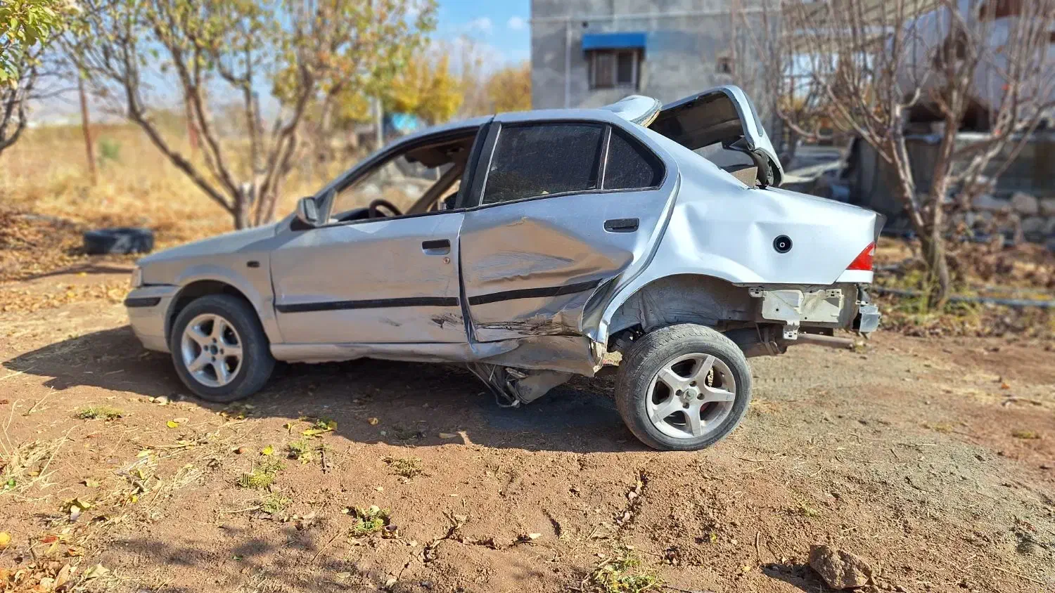 سمند تصادفی|خودرو سواری و وانت|کرمانشاه, |دیوار