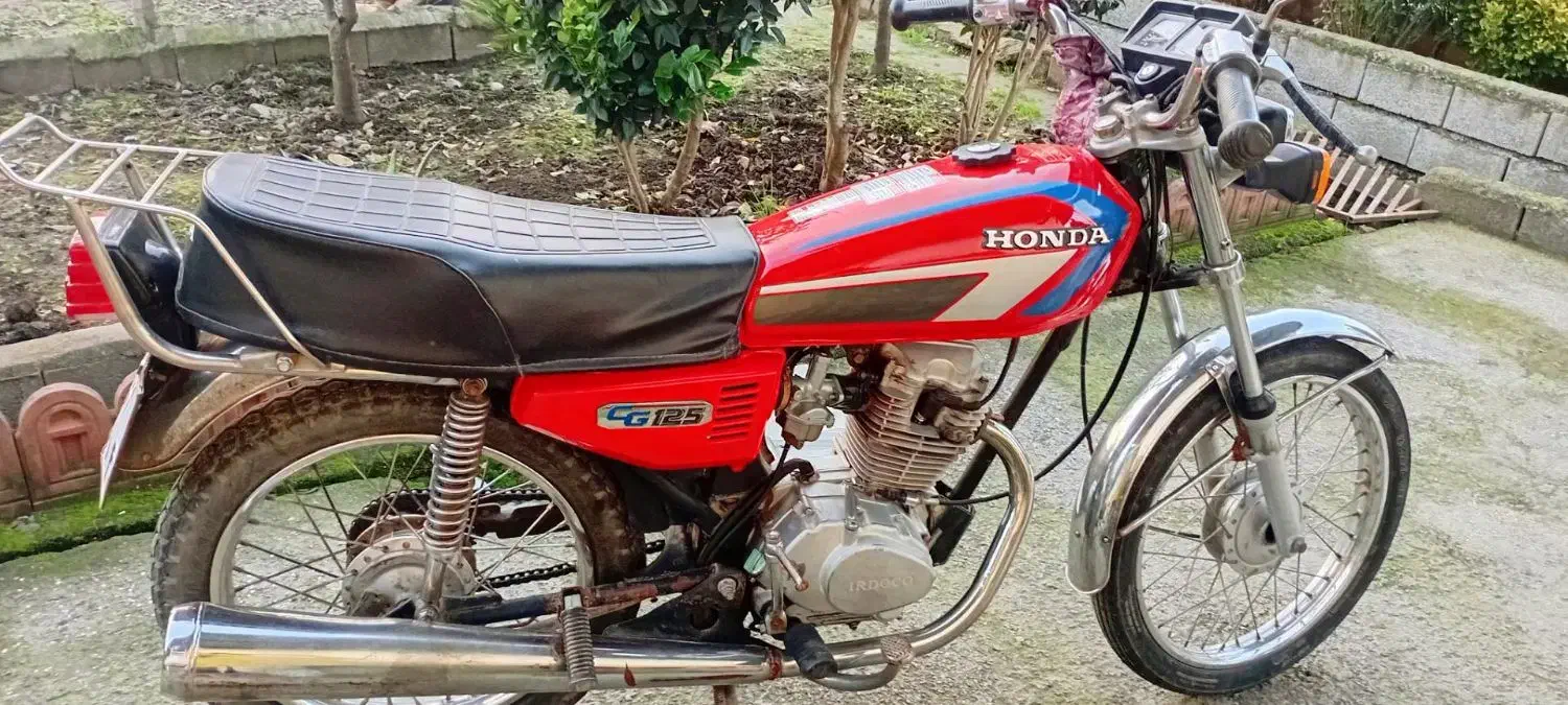 هندا ۱۲۵|موتورسیکلت|محمودآباد, |دیوار