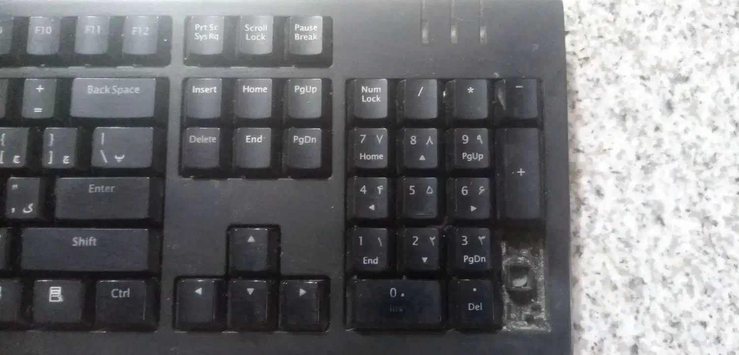 کیبورد سالم (صفحه کلید)|قطعات و لوازم جانبی رایانه|یزد, |دیوار