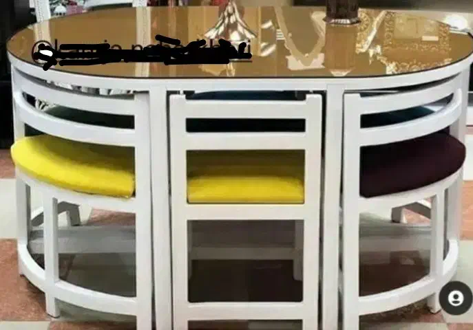 میزنهارخوری کم جا|میز و صندلی غذاخوری|لاهیجان, بازکیاگوراب|دیوار