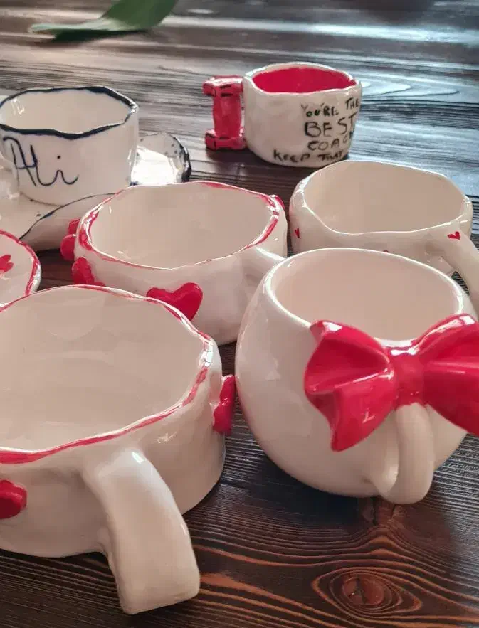 ماگ های سرامیکی دست ساز|ظروف سرو و پذیرایی|مشهد, هفت تیر (حافظ)|دیوار