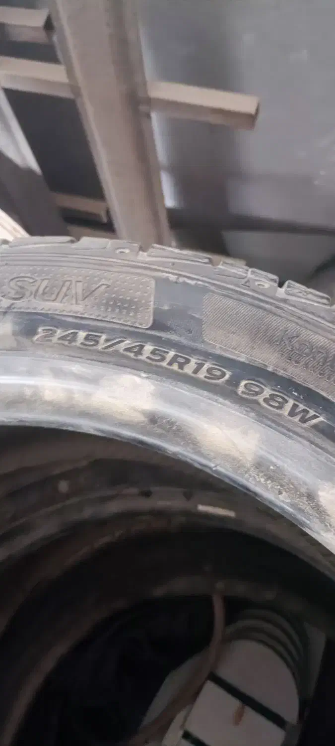 لاستیک هانکونک 245/45/19|قطعات یدکی و لوازم جانبی|بندر کنگان, |دیوار