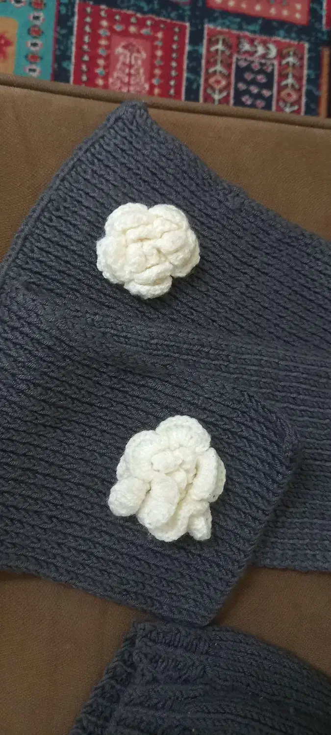 سارافون و زیر سارافونی ،بافت.شال و کلاه همرنگ لباس|لباس|تهران, دولاب|دیوار