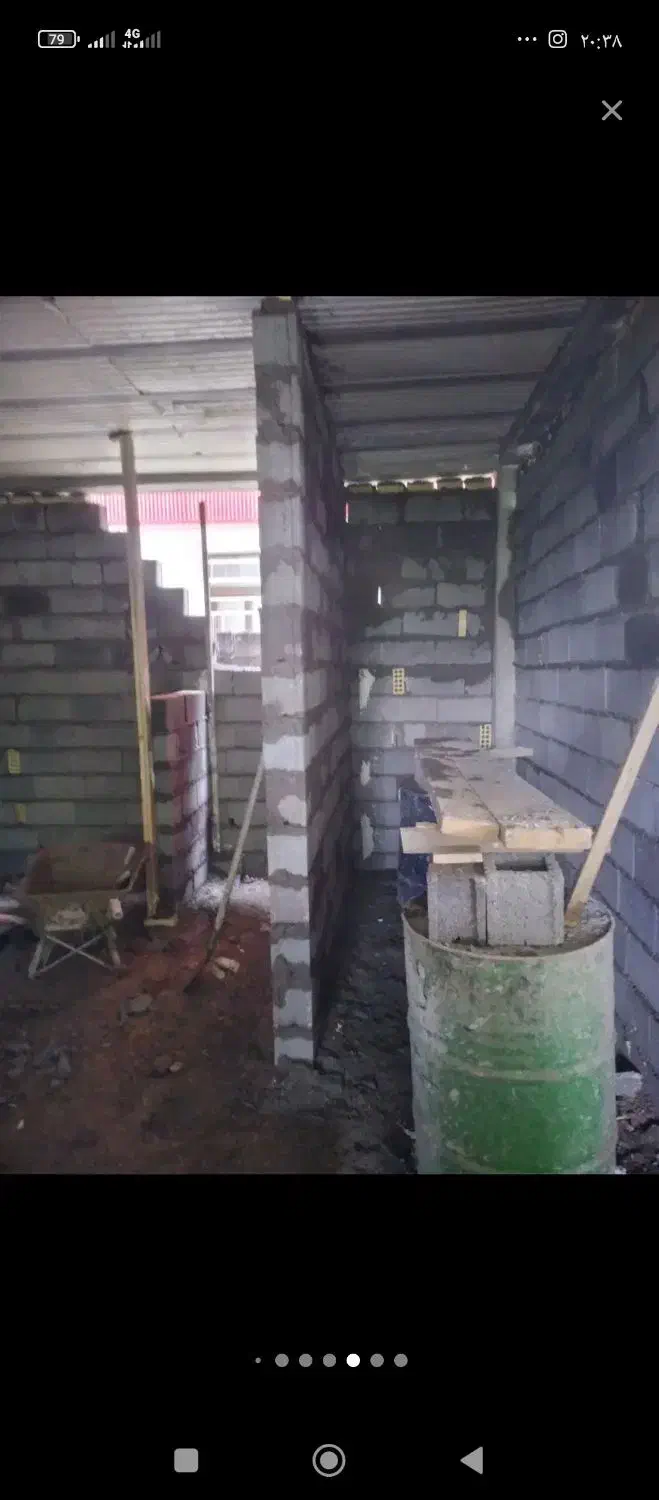 بنایی وسیمانکاری بلوک وسفال چینی|خدمات پیشه و مهارت|شفت, |دیوار