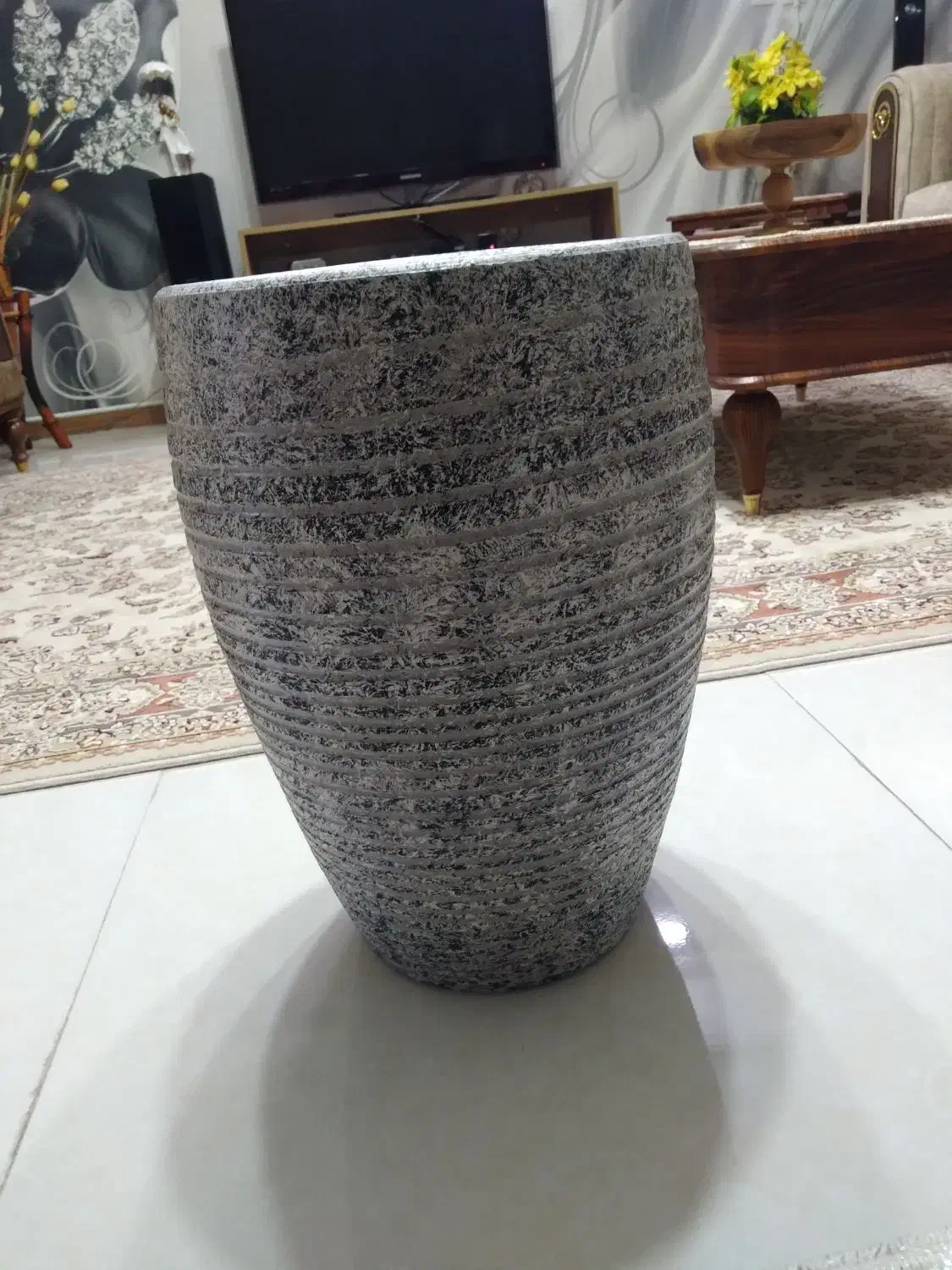 گلدان سرامیکی|گل و گیاه طبیعی|محمدیه-قزوین, |دیوار