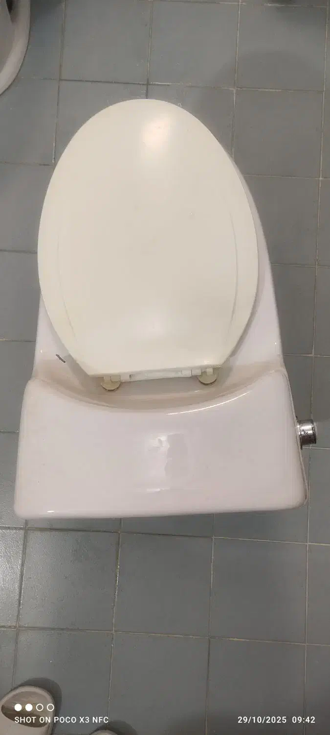 توالت فرنگی کامل|لوازم سرویس بهداشتی|اصفهان, فرهنگیان|دیوار