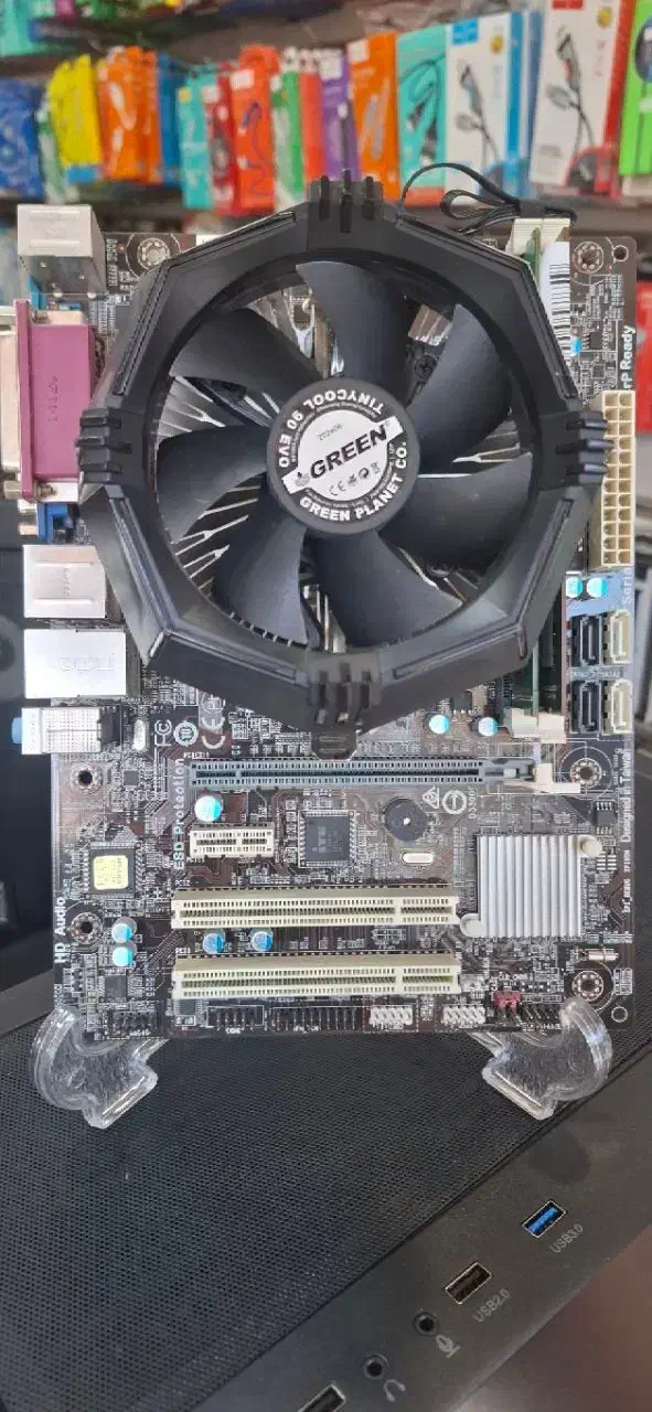 H81 + I7 4770 + 16G RAM + CPU DAN GREEN|قطعات و لوازم جانبی رایانه|کرج, شهرک اوج|دیوار